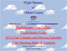Tablet Screenshot of flightmasters.org